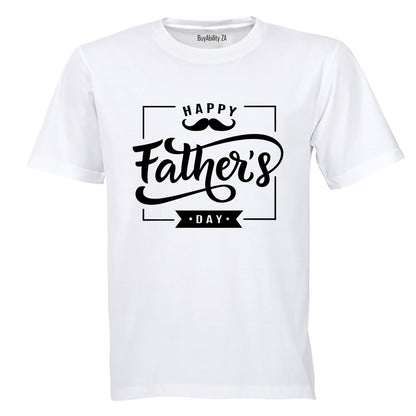 Happy Father's Day - Square - Adults - T-Shirt