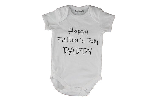Happy Fathers Day, Daddy - Baby Grow
