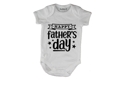 Happy Fathers Day - Banner - Baby Grow