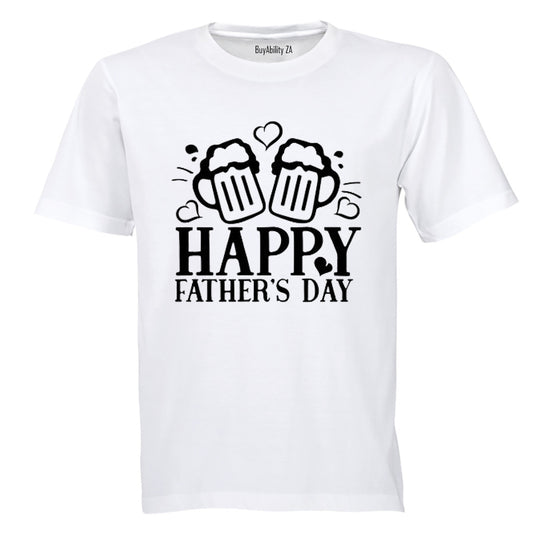Happy Father's Day - Beer - Adults - T-Shirt