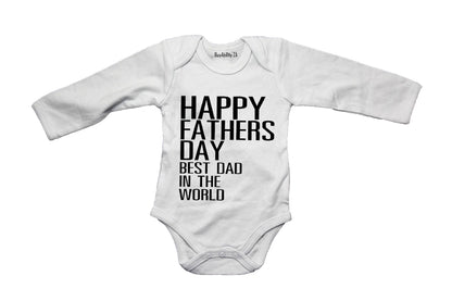 Happy Fathers Day - Best Dad - Baby Grow