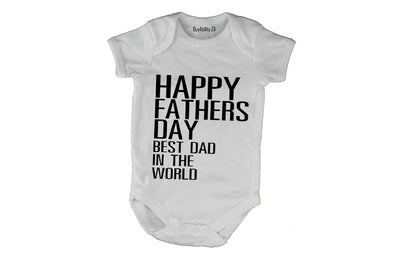 Happy Fathers Day - Best Dad - Baby Grow