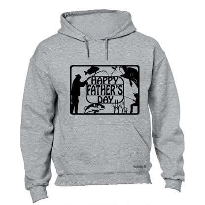 Happy Fathers Day - Fishing - Hoodie