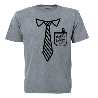 Happy Father's Day - Pocket - Adults - T-Shirt