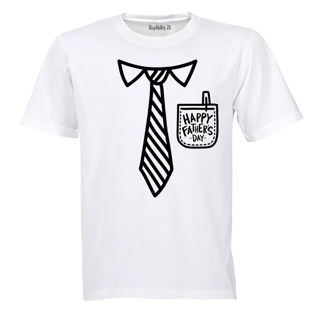 Happy Father's Day - Pocket - Adults - T-Shirt