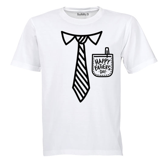 Happy Father's Day - Pocket - Adults - T-Shirt