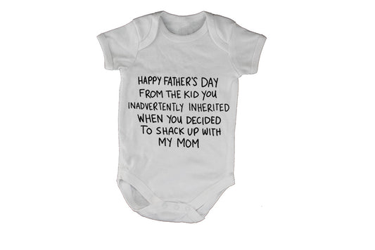 Happy Fathers Day From The Kid - Baby Grow - BuyAbility South Africa