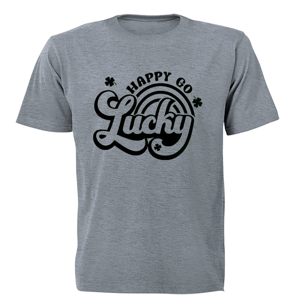 Happy Go Lucky - St. Patricks Day - Kids T-Shirt - BuyAbility South Africa