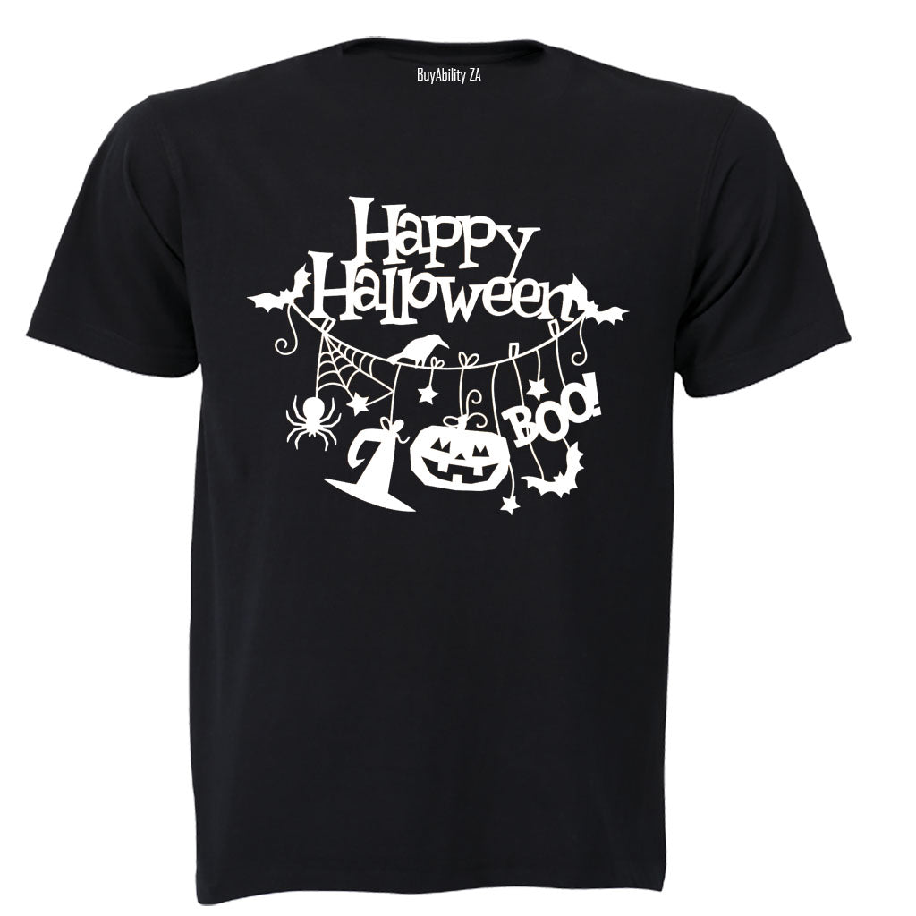 Happy Halloween - Decoration Design - Adults - T-Shirt