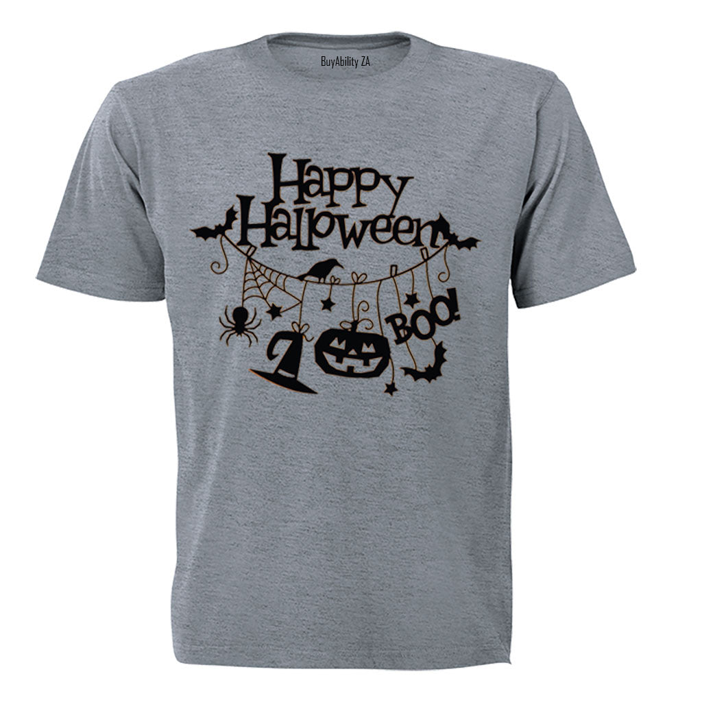 Happy Halloween - Decoration Design - Adults - T-Shirt