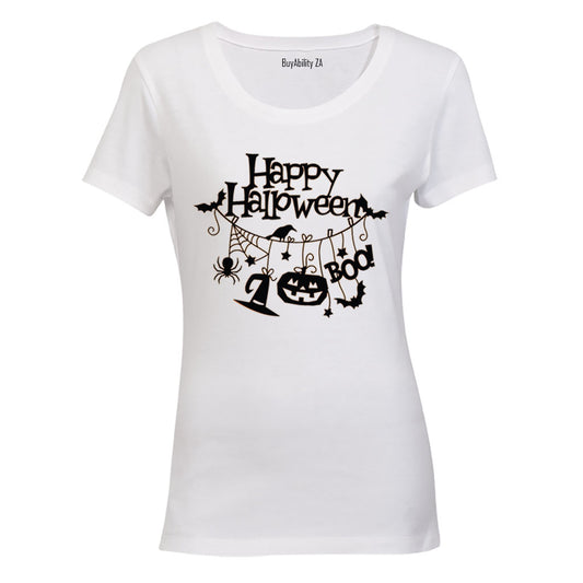 Happy Halloween - Decoration Design - Ladies - T-Shirt