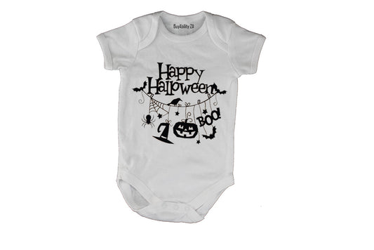 Happy Halloween - Decoration Design - Baby Grow