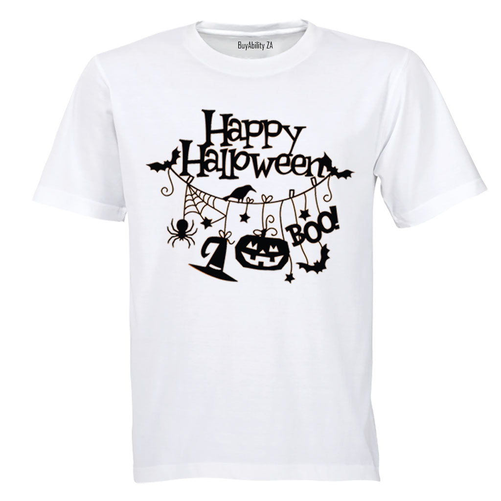 Happy Halloween - Decoration Design - Adults - T-Shirt