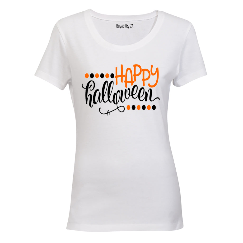 Happy Halloween - Dots - Ladies - T-Shirt