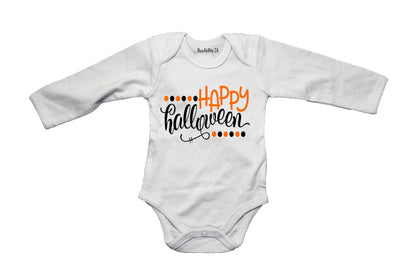 Happy Halloween - Dots - Baby Grow