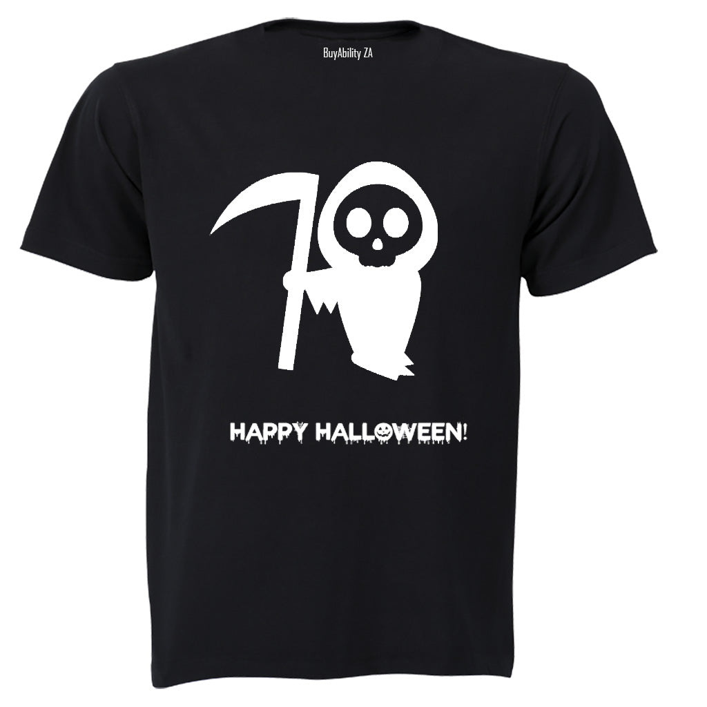 Grimm Reaper, Happy Halloween - Halloween Inspired! - Adults - T-Shirt