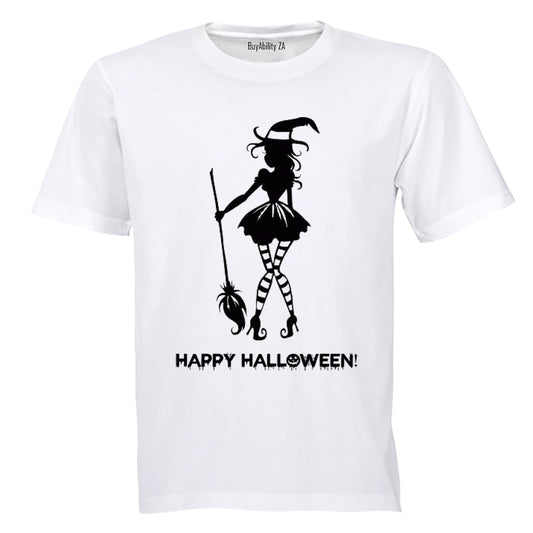 Witch, Happy Halloween - Halloween Inspired! - Adults - T-Shirt