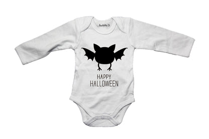 Happy Halloween - Cute Bat - Baby Grow