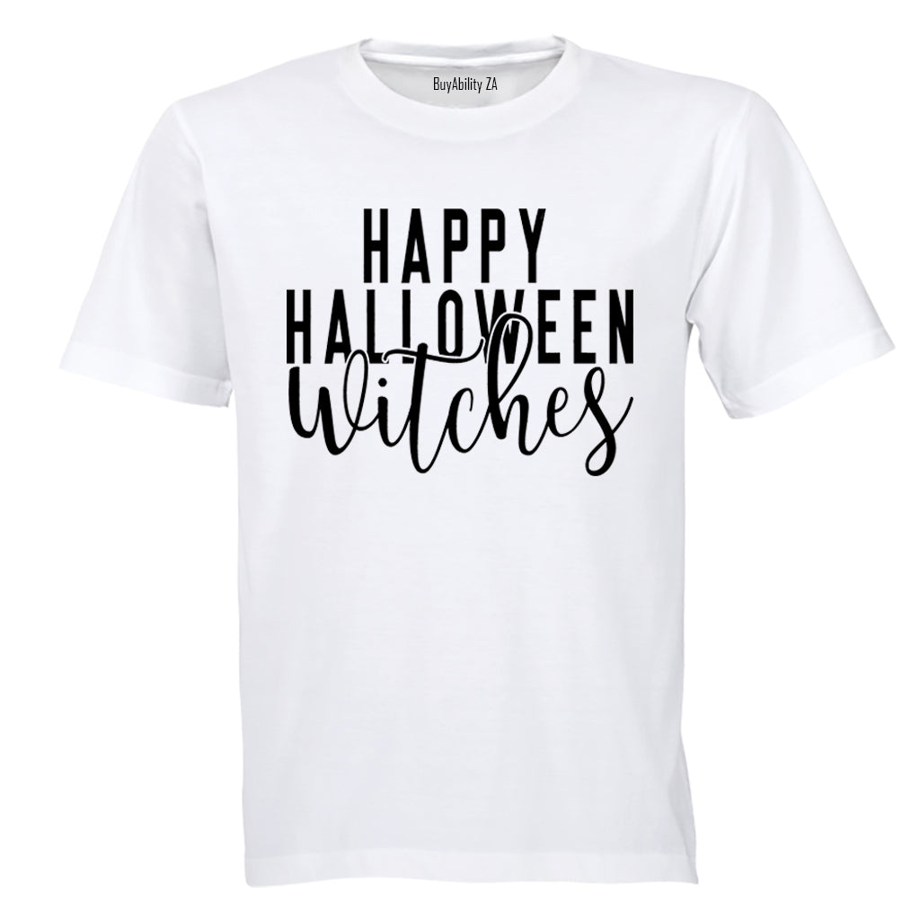 Happy Halloween Witches - Adults - T-Shirt