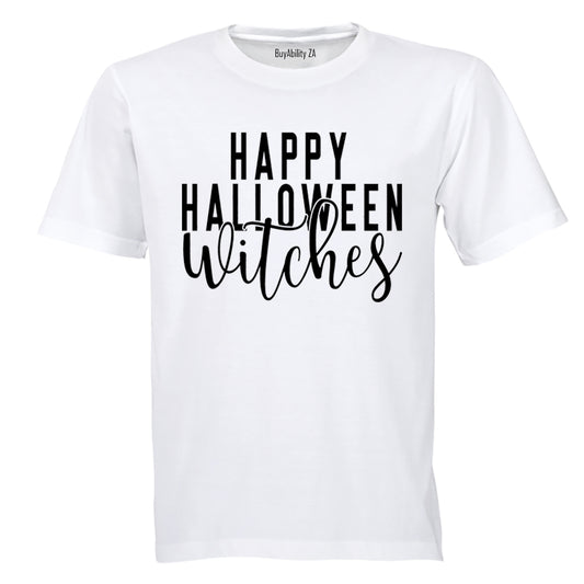 Happy Halloween Witches - Adults - T-Shirt