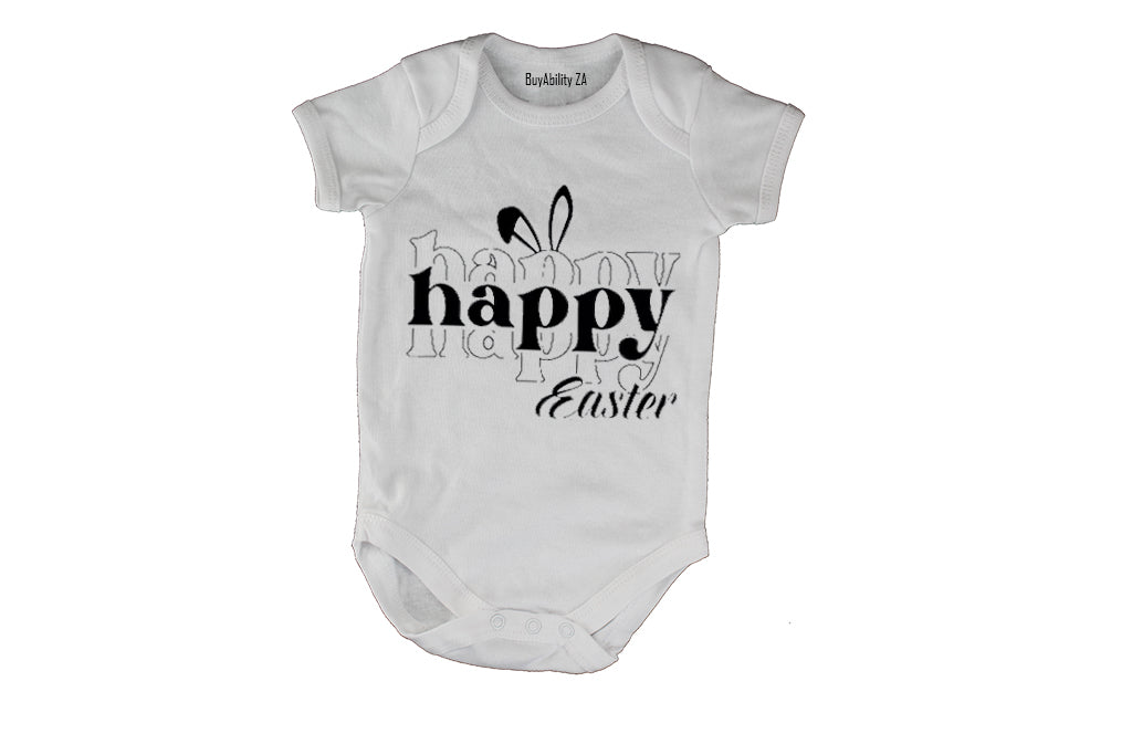 Happy Happy Easter - Baby Grow