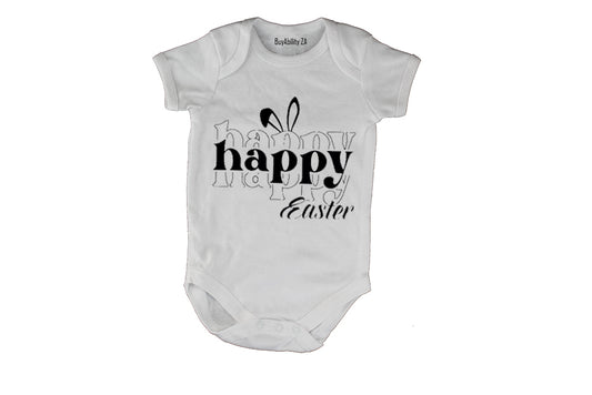 Happy Happy Easter - Baby Grow