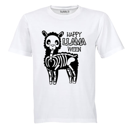 Happy Llama-ween - Halloween - Kids T-Shirt