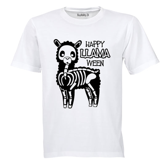 Happy Llama-ween - Halloween - Kids T-Shirt