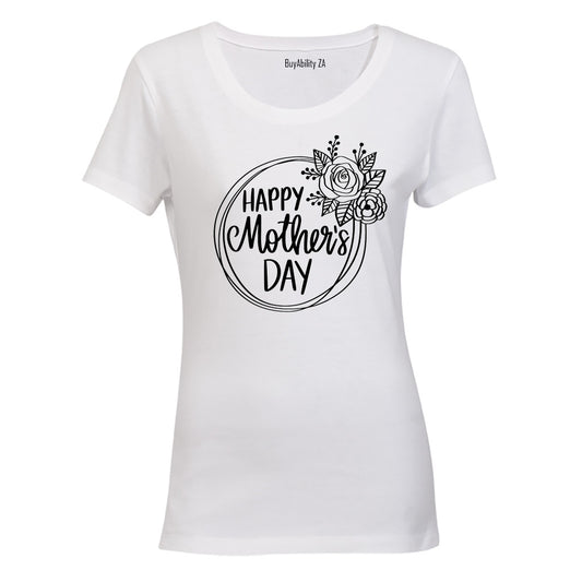 Happy Mother's Day - Circular - Ladies - T-Shirt
