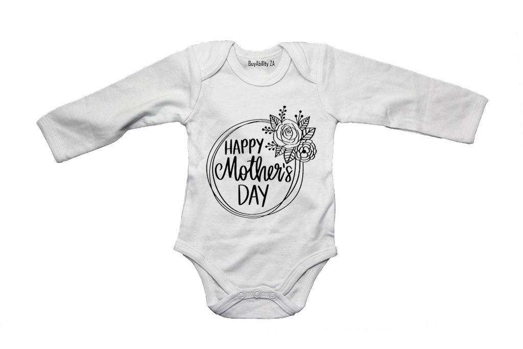 Happy Mother's Day - Circular - Baby Grow