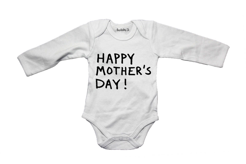 Happy Mother's Day - Marker - Baby Grow