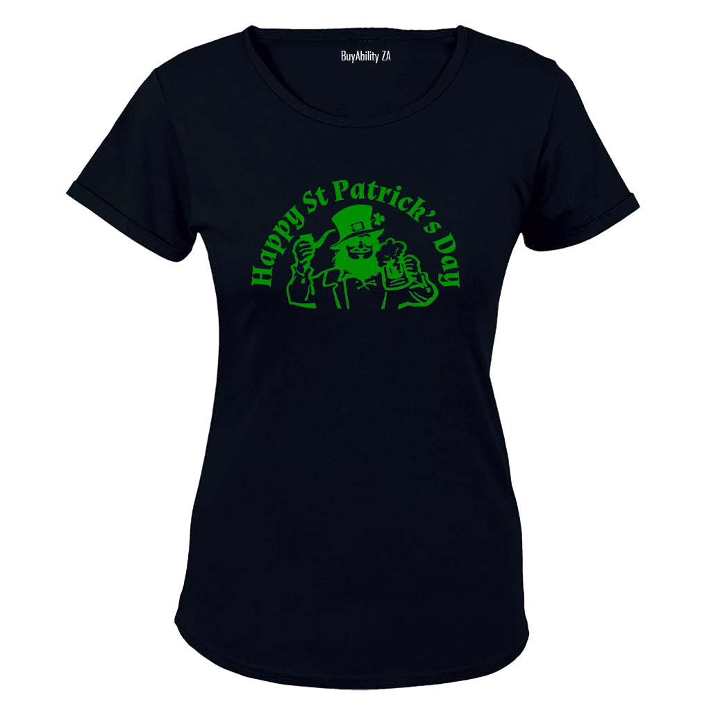 Happy St. Patricks Day - Irish - Ladies - T-Shirt