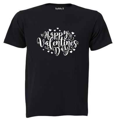Happy Valentine's Day Hearts - Kids T-Shirt