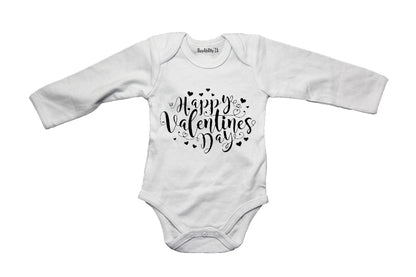 Happy Valentine's Day - Hearts - Baby Grow