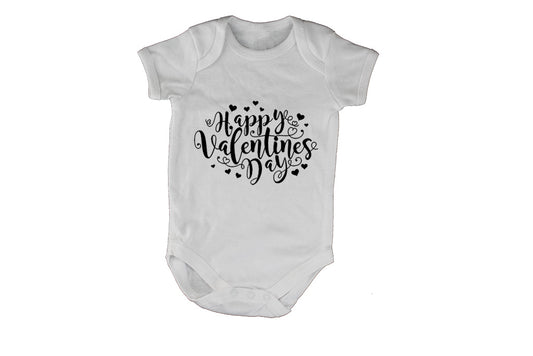 Happy Valentine's Day - Hearts - Baby Grow - BuyAbility South Africa