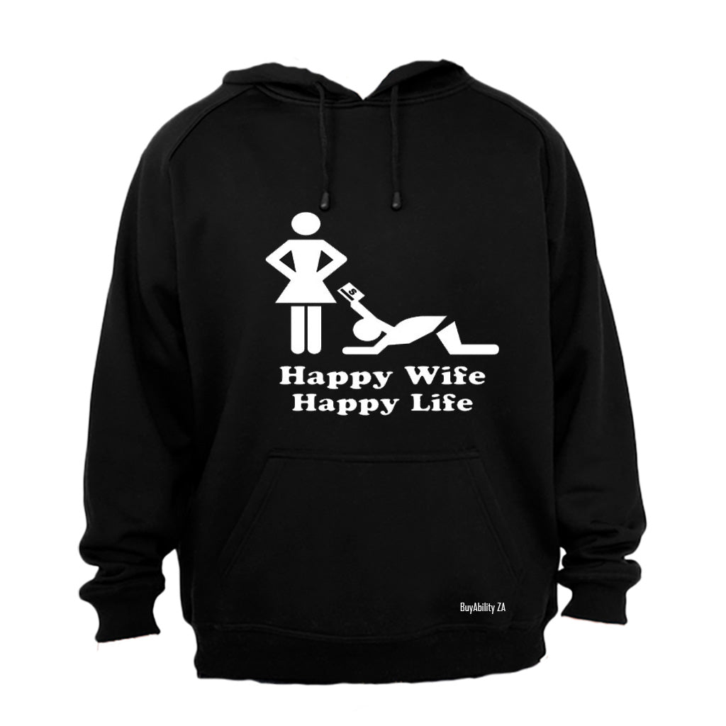 Happy Wife - Happy Life - Hoodie