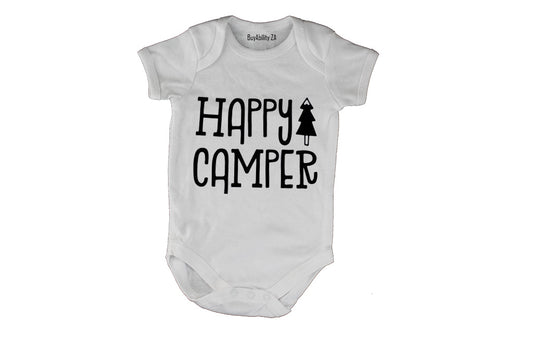 Happy Camper - Baby Grow