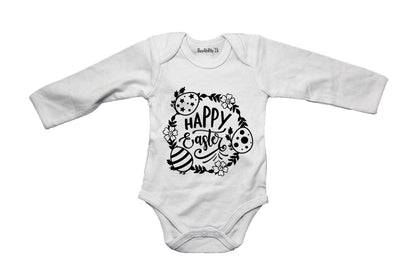 Happy Easter, Circular - Baby Grow