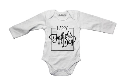 Happy Fathers Day - Square - Baby Grow