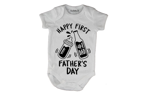 Happy First Father's Day - Baby Grow