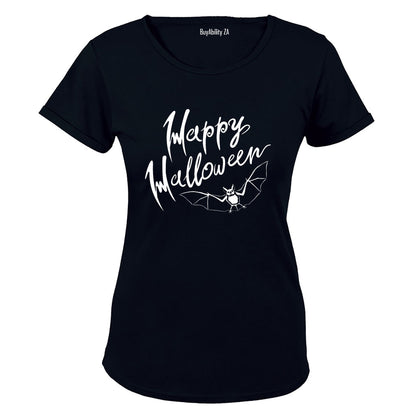 Happy Halloween - Bat - Ladies - T-Shirt
