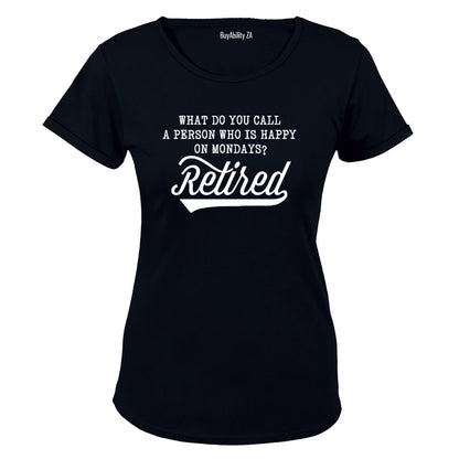 Happy On Mondays - Retired - Ladies - T-Shirt