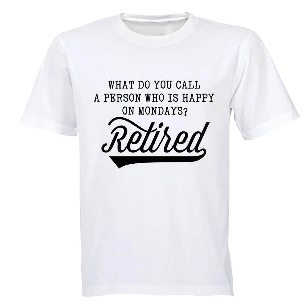 Happy On Mondays - Retired - Adults - T-Shirt - BuyAbility South Africa