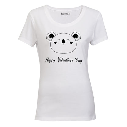 Happy Valentines Day - Koala - Ladies - T-Shirt