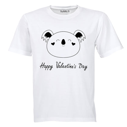 Happy Valentines Day - Koala - Adults - T-Shirt