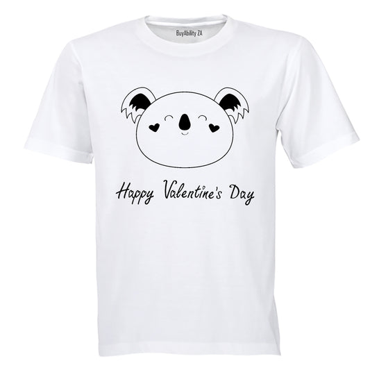 Happy Valentines Day - Koala - Adults - T-Shirt