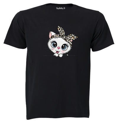 Headband Kitten - Kids T-Shirt - BuyAbility