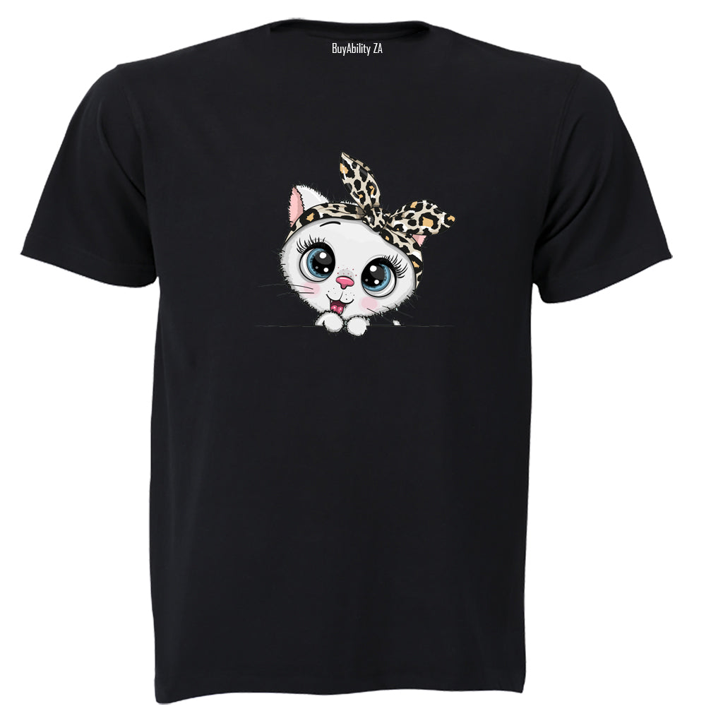 Headband Kitten - Kids T-Shirt - BuyAbility