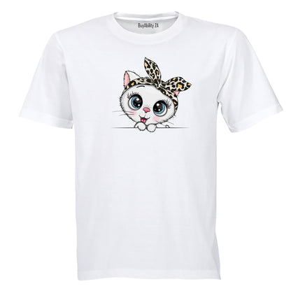 Headband Kitten - Kids T-Shirt - BuyAbility