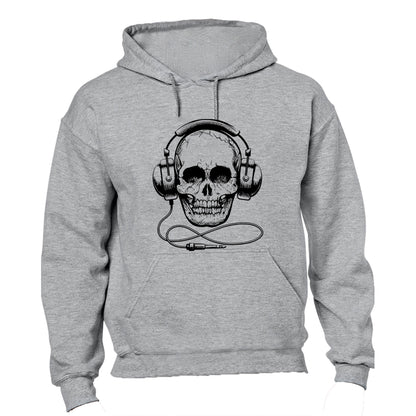 Headphone Skull - Hoodie - BuyAbility South Africa